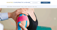 Desktop Screenshot of painfreechirorehab.com